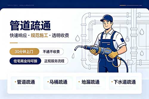 克拉玛依管道疏通