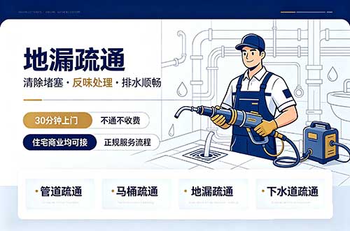 克拉玛依地漏疏通