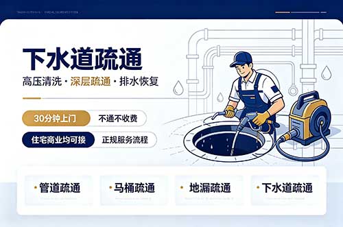 克拉玛依下水道疏通
