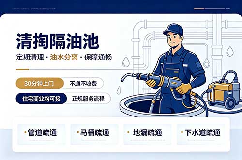克拉玛依清掏隔油池