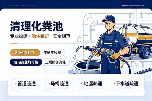 克拉玛依清理化粪池